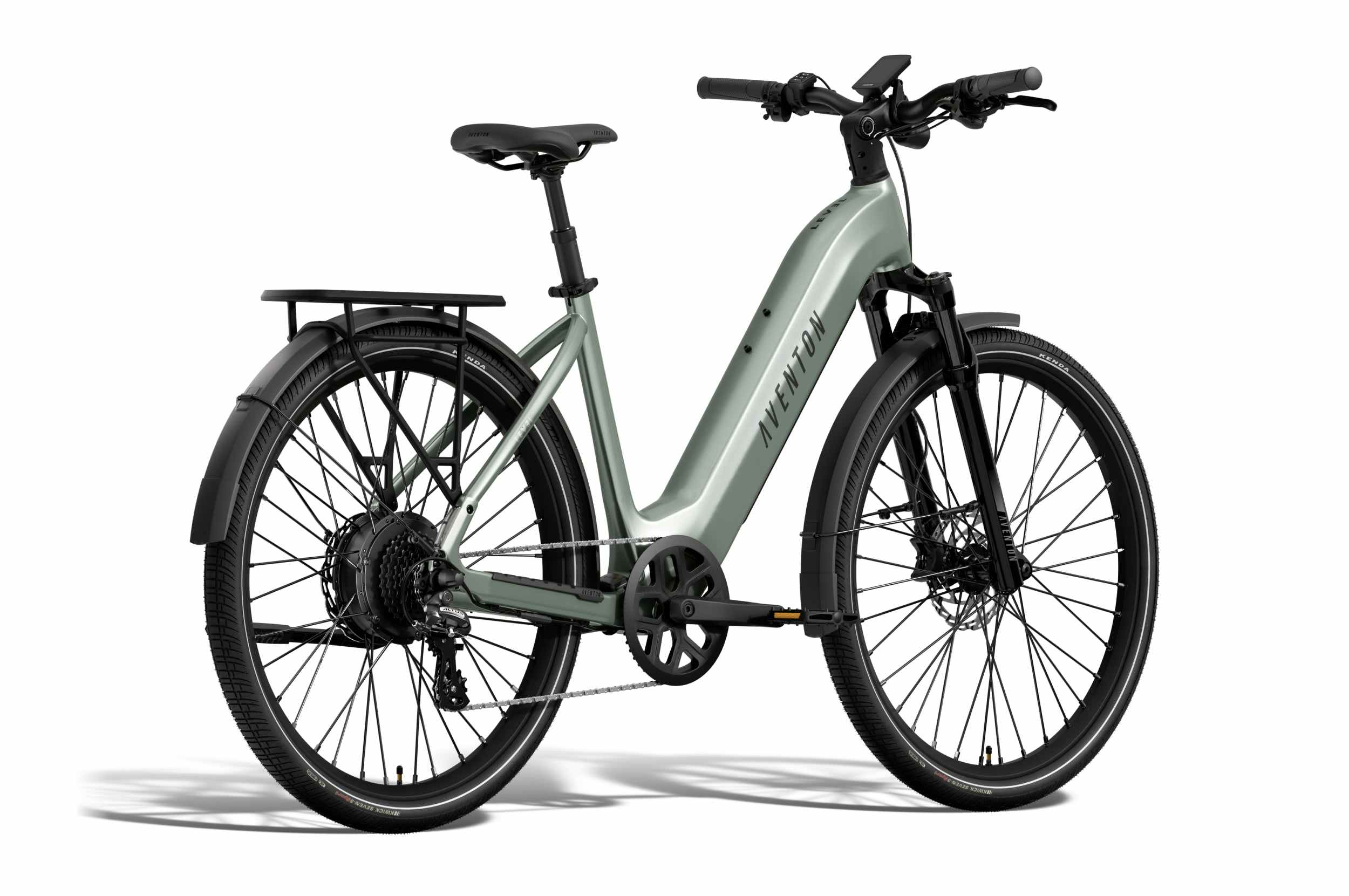 Aventon Level 4 REC - Glacier Mint side profile