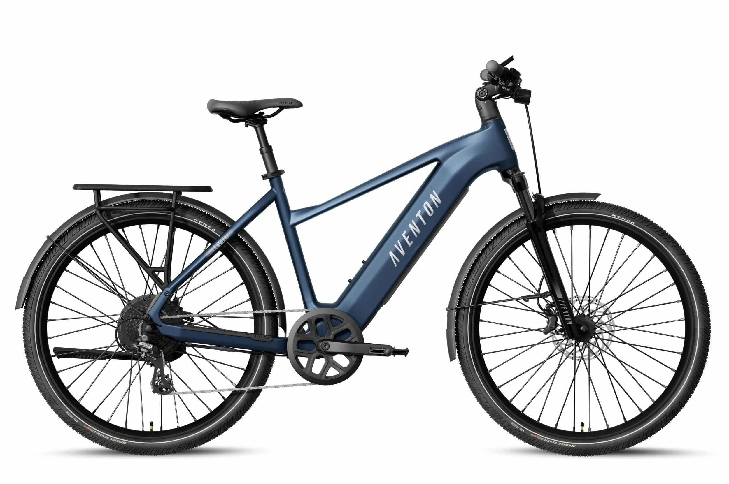 Aventon Level 4 REC - Matte Storm Blue Step-Over