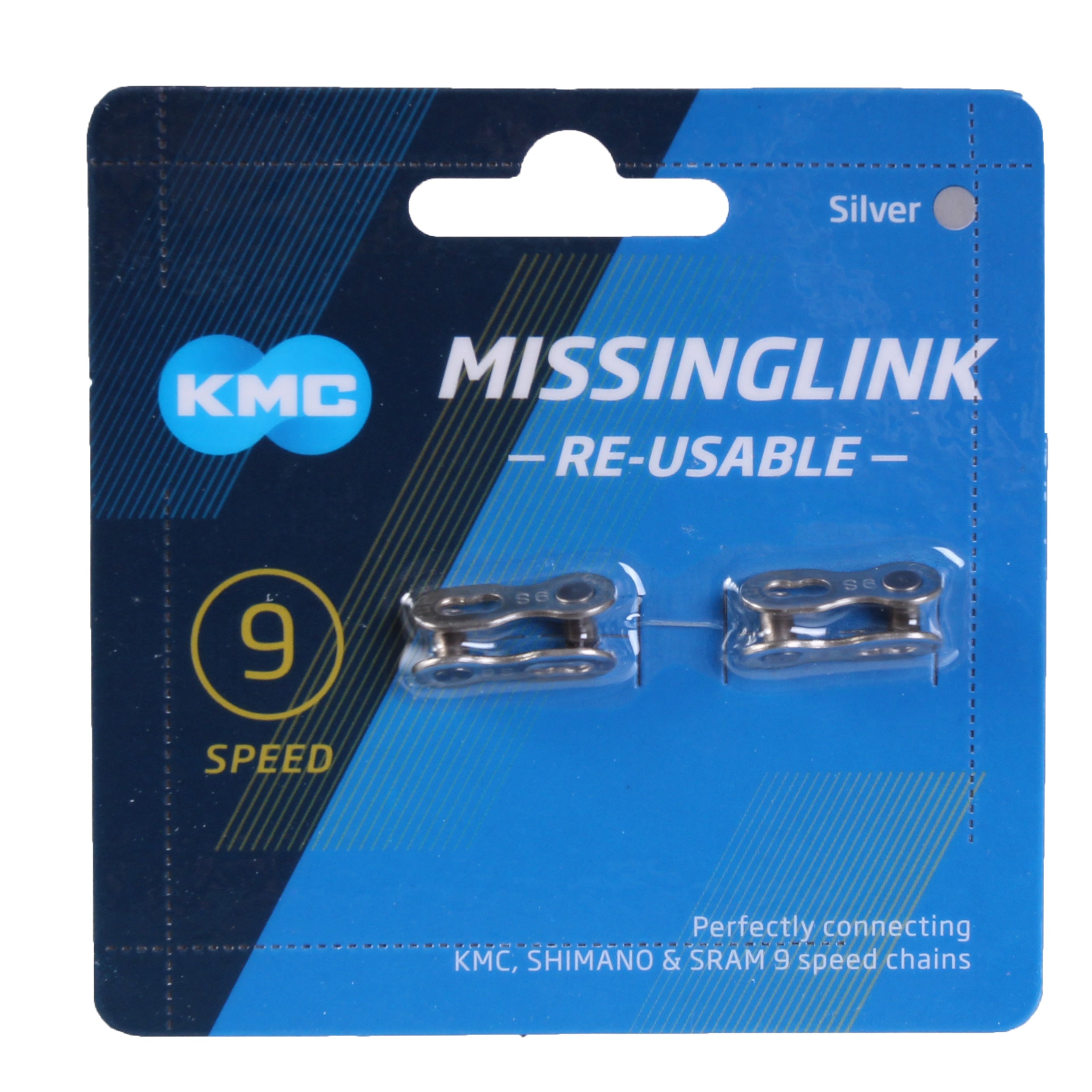 KMC MissingLink-9R (Reusable) (2 Pairs)