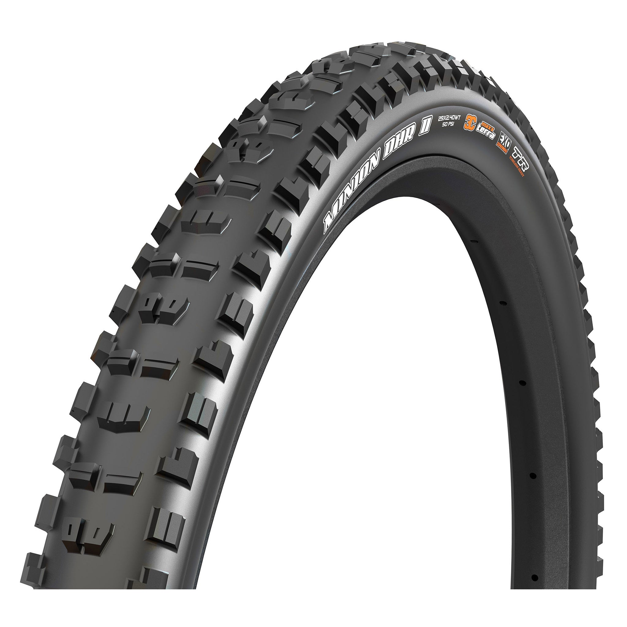 Maxxis Minion DHR II Tire - 29 x 2.4 Tubeless Folding BLK 3C MaxxGrip DD Wide Trail