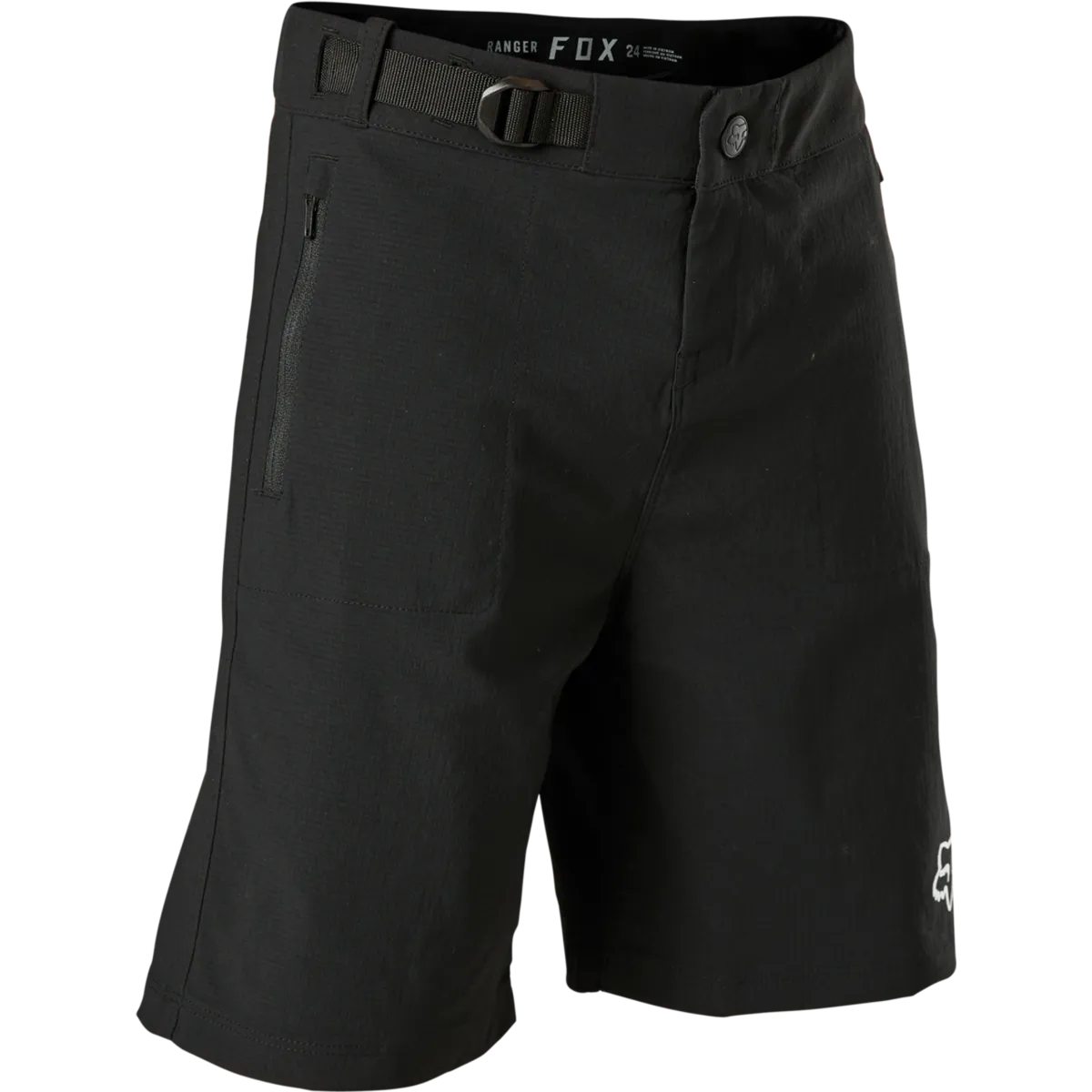 Youth Ranger Lined Shorts - Black / 22