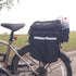 BiKASE Big Daddy Rack Bag 23.0L Strap Mount Black