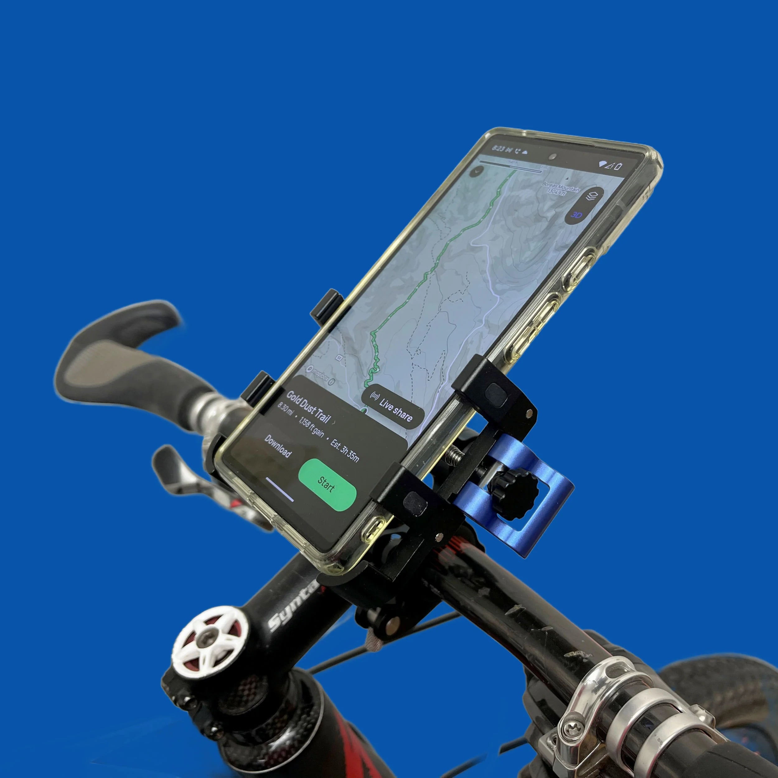 BiKASE BiKGrip Phone Holder Black