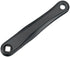 Samox SAC08 Left Crank Arm - 175mm JIS Diamond Taper Spindle Interface Forged Aluminum Spindle Bolt Sold Separate BLK