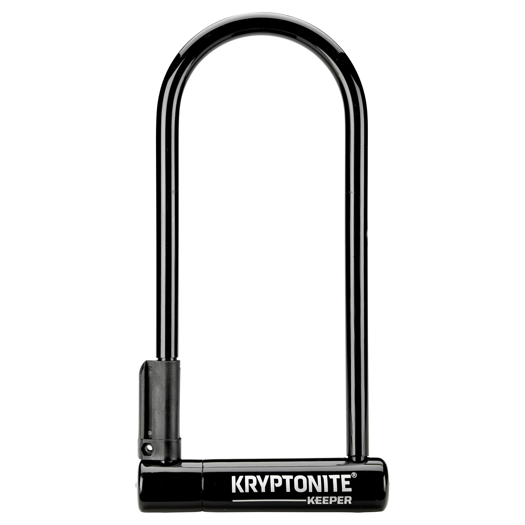 Kryptonite Keeper U-Lock - 4 x 10" Keyed Black Includes bracket