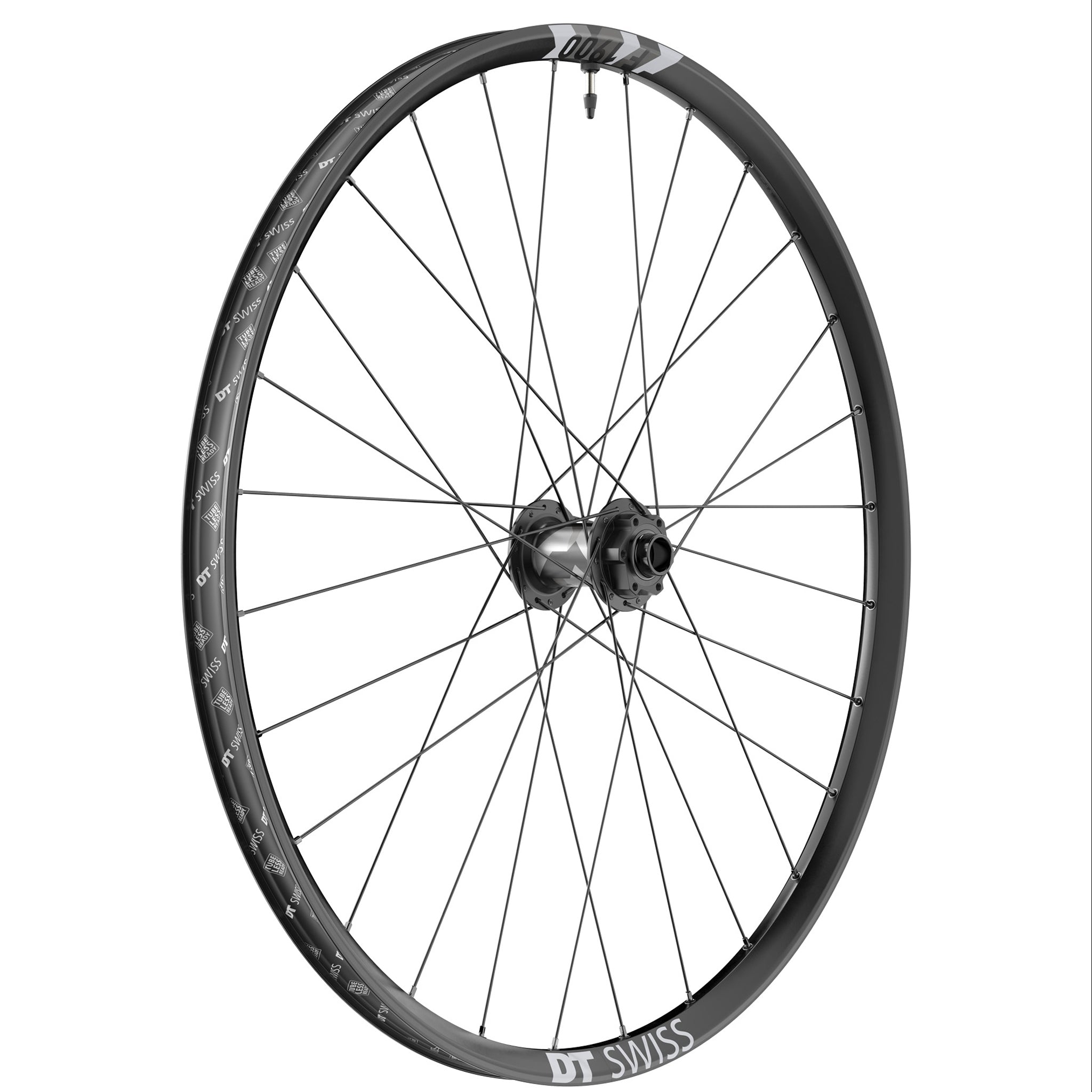 DT Swiss F 1900 Classic Front Wheel - 27.5" 20 x 110mm DH Boost 6-Bolt Black
