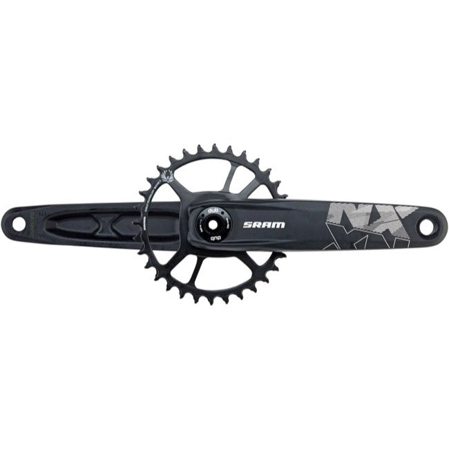 SRAM NX Eagle Boost Crankset - 175mm 12-Speed 32t Direct Mount DUB Spindle Interface BLK