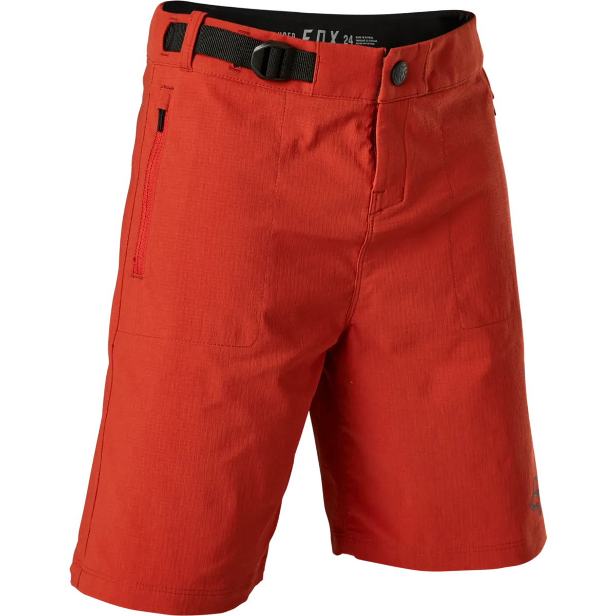 Youth Ranger Lined Shorts - Red Clay / 22