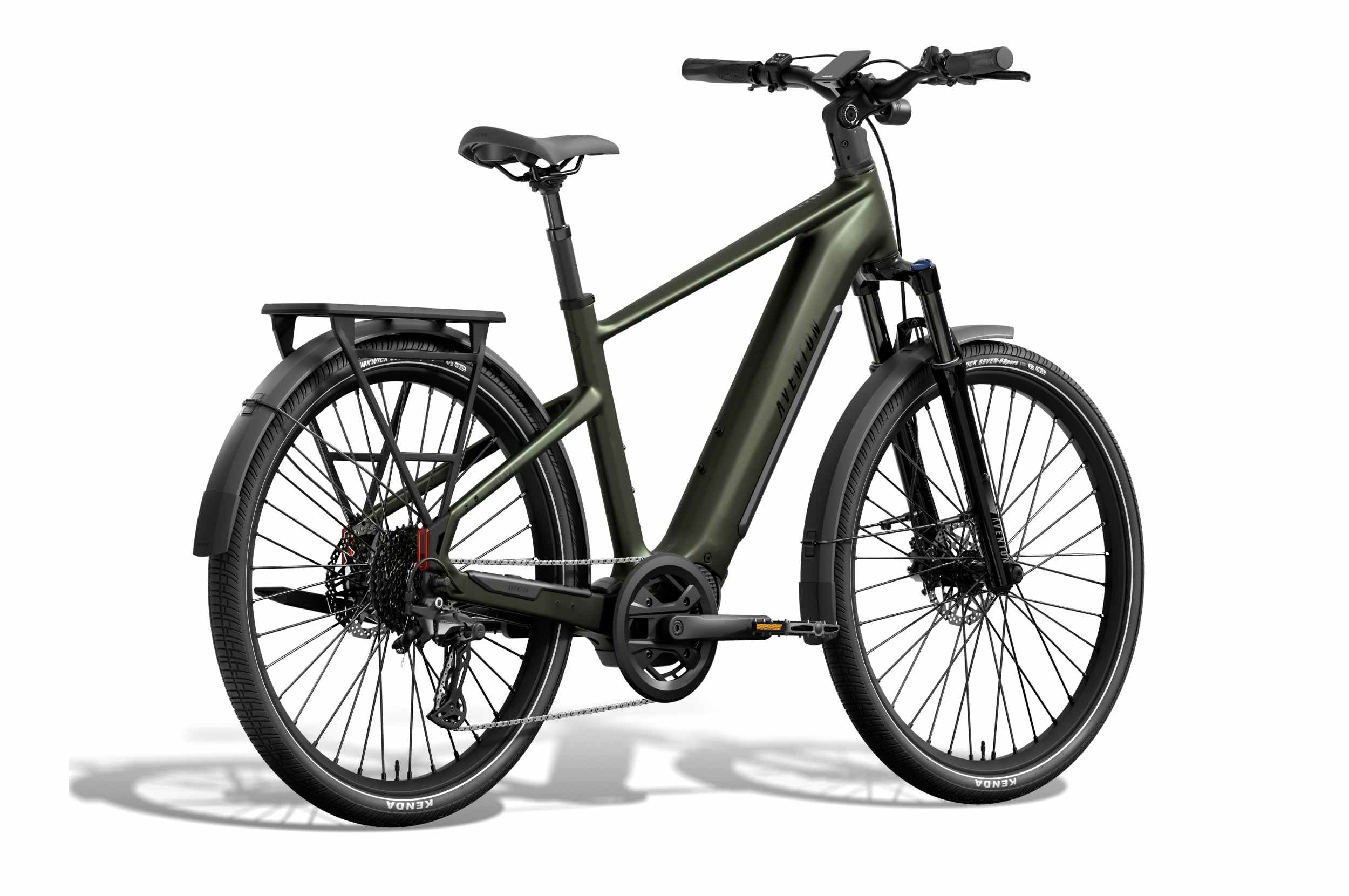 Aventon Level 4 ADV - Camouflage Step-Over detail