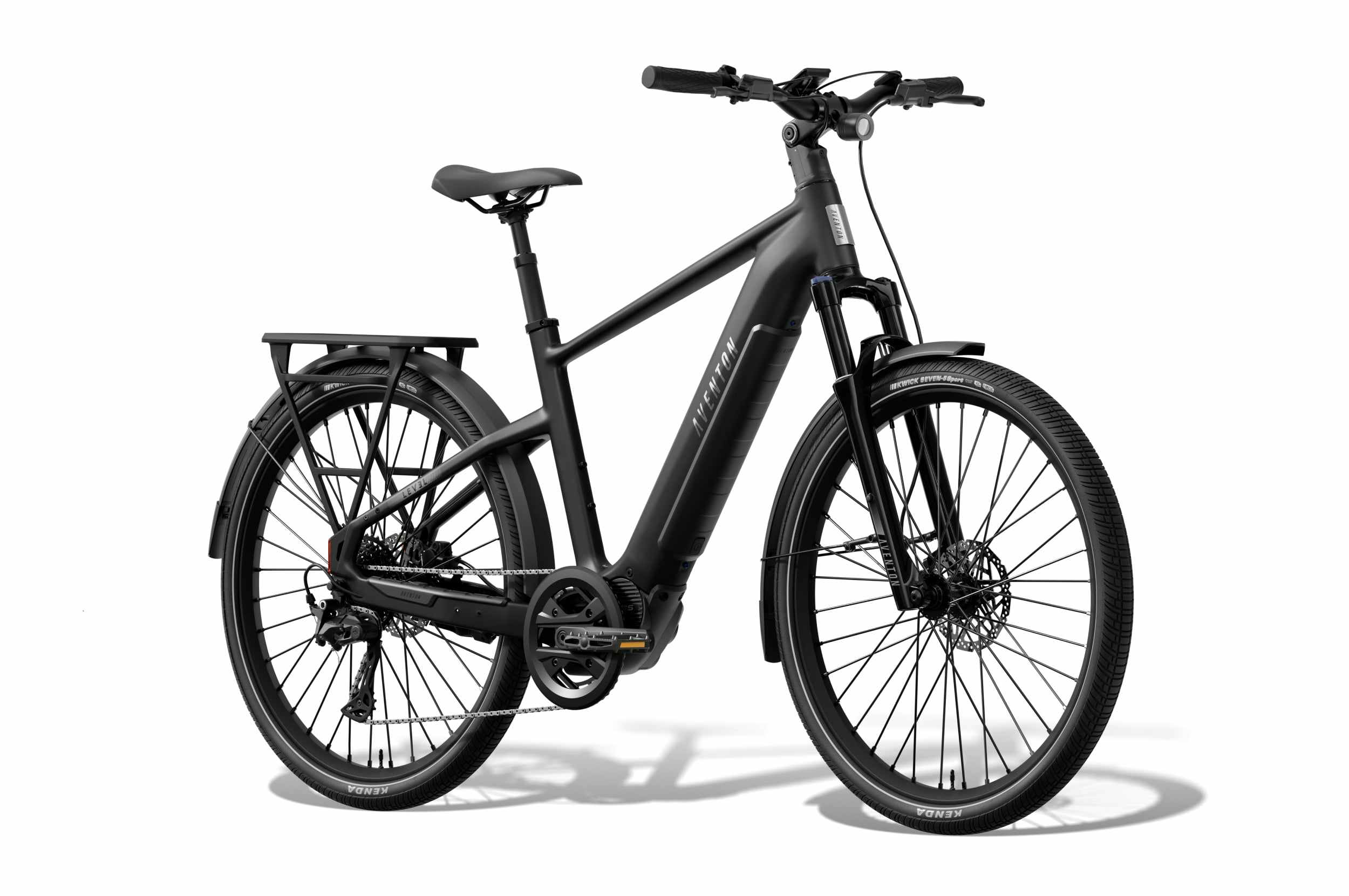 Aventon Level 4 ADV - Matte Black detail