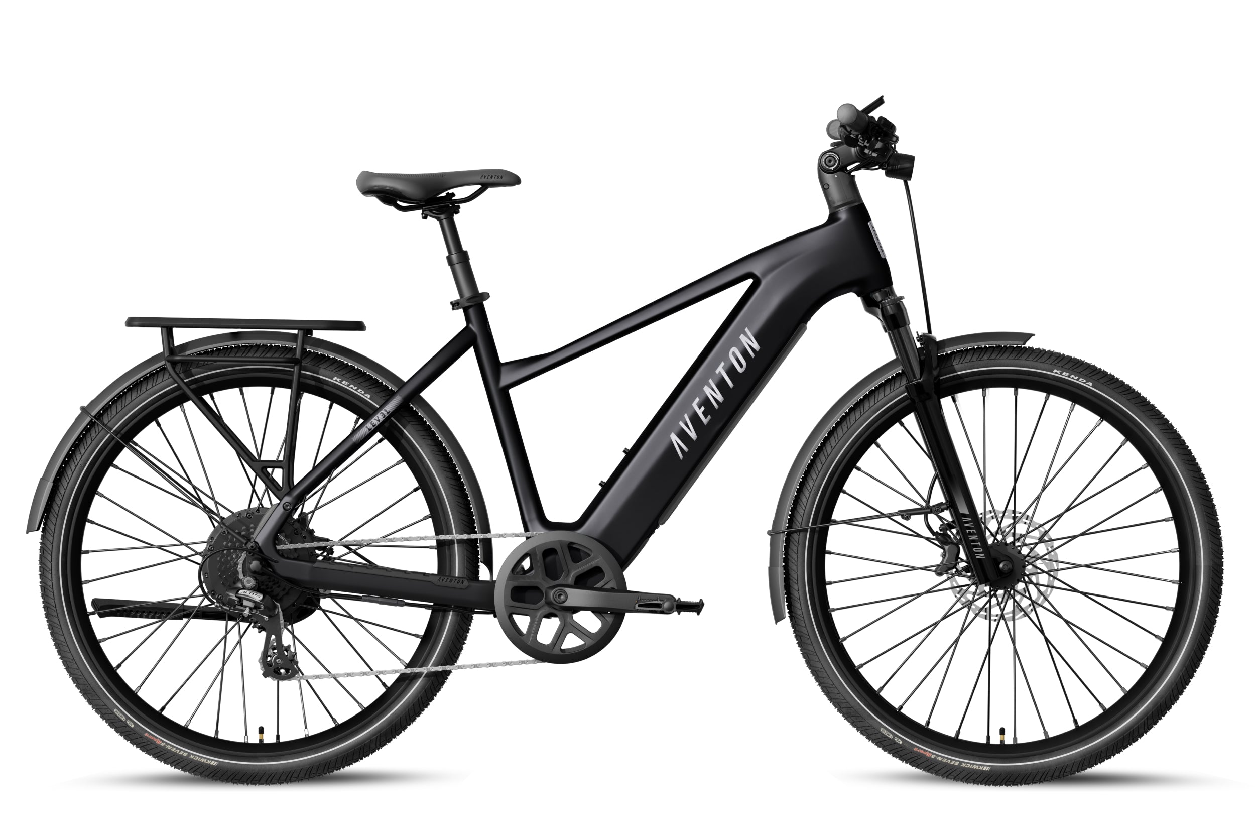 Aventon Level 4 REC - Matte Black Step-Over