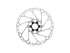 Shimano SM-RT64-S Disc Brake Rotor External Lockring - 160mm Center Lock Silver