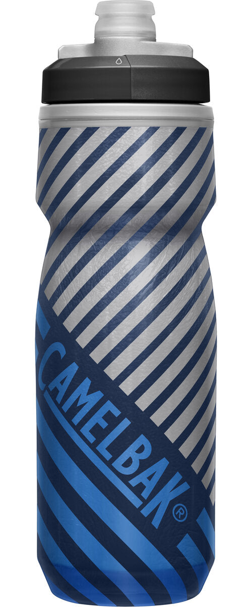 Podium Chill Outdoor Water Bottle Navy Stripe