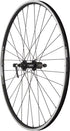 Quality Wheels Value Double Wall Series Rear Wheel - 700 QR x 130mm Rim Brake HG 10 BLK Clincher 32H