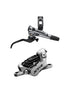 Shimano XTR BL- M9120/BR-M9120 Disc Brake Lever - Rear Hydraulic Post Mount Finned Metal Pads Gray